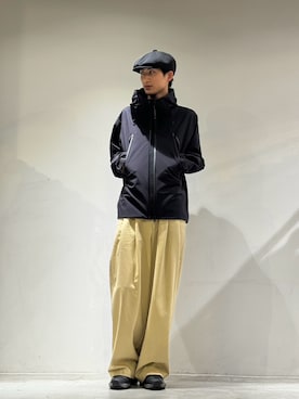 「アイテム（キャスケット）」を使った、0030007012さん（メンズ・184cm）の夏コーディネート