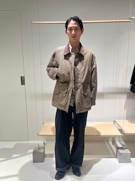 「ANCELLM（アンセルム）のアイテム」を使った、0030007012さん（メンズ・184cm）の秋コーディネート