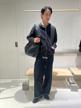 「ANCELLM（アンセルム）のアイテム」を使った、0030007012さん（メンズ・184cm）の秋コーディネート