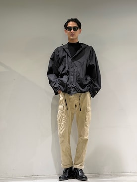 「guepard（ギュパール）のアイテム」を使った、0030007012さん（メンズ・184cm）の冬コーディネート