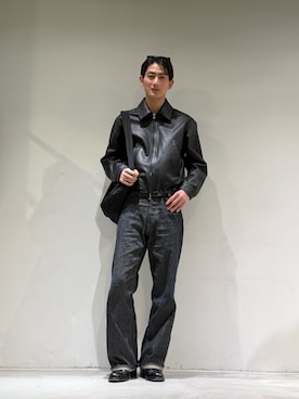 「guepard（ギュパール）のアイテム」を使った、0030007012さん（メンズ・184cm）の冬コーディネート