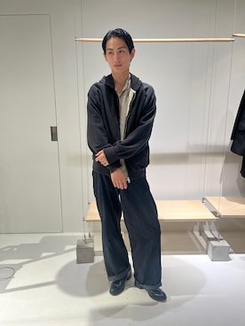 「ANCELLM（アンセルム）のアイテム」を使った、0030007012さん（メンズ・184cm）の秋コーディネート
