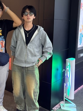 「WEGO（ウィゴー）のアイテム」を使った、shoさん（メンズ・166cm）の夏コーディネート