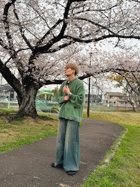 「CASIO（カシオ）のアイテム」を使った、頑張る社会人さん（メンズ・175cm）の春コーディネート