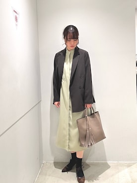 「オフィスカジュアル」｜yukichiさん（レディース・162cm・20代）の秋コーディネート