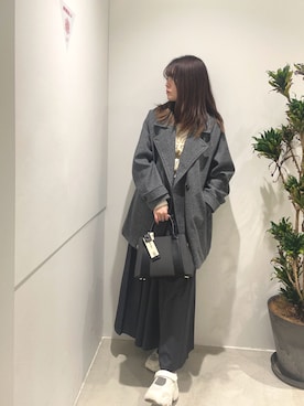 「アイテム（テーラードジャケット）」を使った、yukichiさん（レディース・162cm・20代）の冬コーディネート