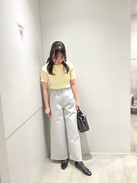 「RODE SKO（ロデスコ）のアイテム（バッグ）」を使った、yukichiさん（レディース・162cm）の春コーディネート