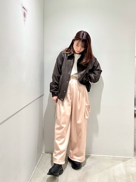 「SENSEOFPLACE」｜yukichiさん（レディース・162cm）の秋コーディネート