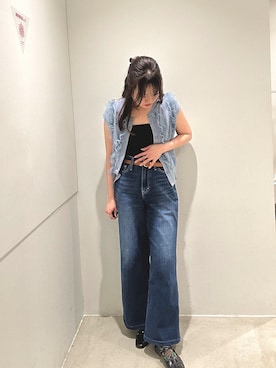 yukichiさん（レディース・162cm）の春コーディネート