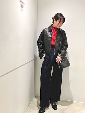 「イチ推しジャケットスタイル」｜yukichiさん（レディース・162cm）の秋コーディネート