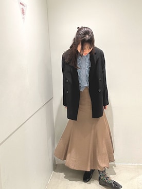 yukichiさん（レディース・162cm）の春コーディネート