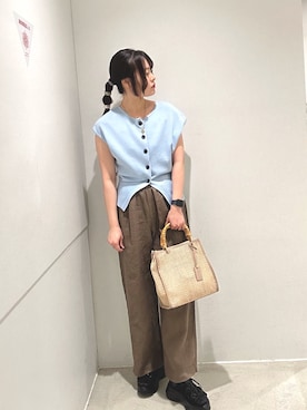 yukichiさん（レディース・162cm）の春コーディネート