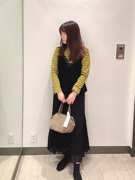 「KBF（ケイビーエフ）のアイテム」を使った、yukichiさん（レディース・162cm）の秋コーディネート