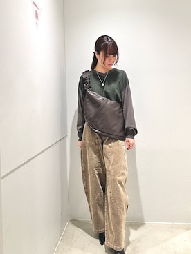 「アイテム（パンツ）」を使った、yukichiさん（レディース・162cm・20代）の秋コーディネート