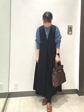 「アイテム（パンプス）」を使った、yukichiさん（レディース・162cm）の秋コーディネート