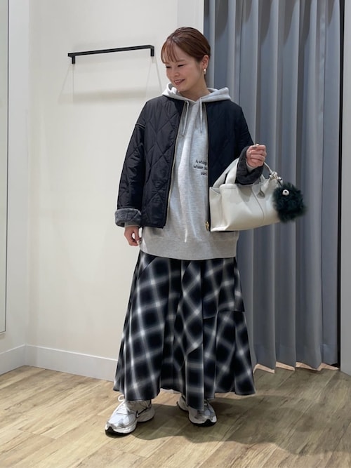 2025秋冬　新品　グレディブリリアン　エコファーキルトリバーシブルジャケット エコファーキルトリバーシブルジャケット（その他アウター