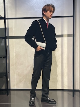 「アイテム（フォーマルスーツ/小物）」を使った、RENさん（メンズ・178cm・20代）の秋コーディネート