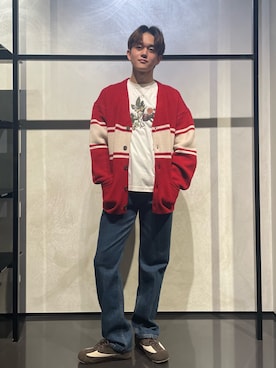 RENさん（メンズ・178cm）の秋コーディネート