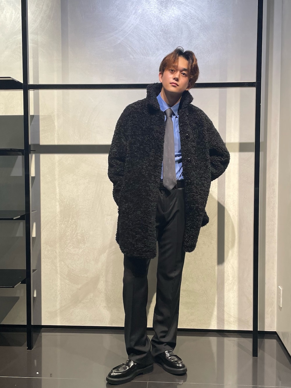 EMPORIO ARMANIのチェスターコートを使ったメンズ人気ファッション