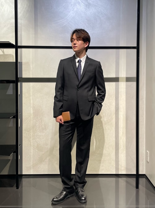 エンポリオ アルマーニ】シングルブレストジャケット バージンウール製