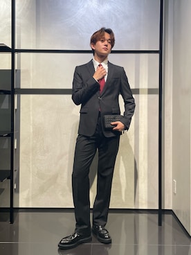 「アイテム（財布）」を使った、RENさん（メンズ・178cm・20代）の秋コーディネート