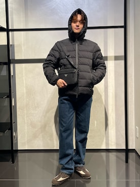 「アイテム（ダウンジャケット/コート）」を使った、RENさん（メンズ・178cm・20代）の秋コーディネート