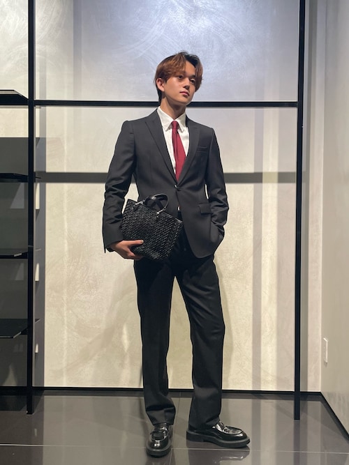 EMPORIO ARMANI パンツ 「エンポリオ アルマーニ」パンツ ウーステッド