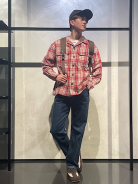 「アイテム（バックパック/リュック）」を使った、RENさん（メンズ・178cm・20代）の秋コーディネート