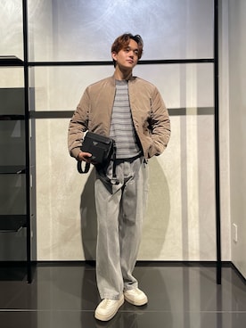 「アイテム（財布）」を使った、RENさん（メンズ・178cm・20代）の秋コーディネート