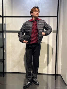「アイテム（財布）」を使った、RENさん（メンズ・178cm・20代）の秋コーディネート