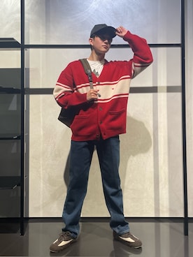 「アイテム（バックパック/リュック）」を使った、RENさん（メンズ・178cm・20代）の秋コーディネート