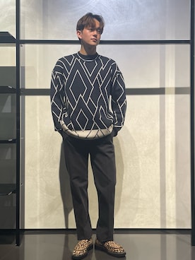 「アイテム（チノパンツ）」を使った、RENさん（メンズ・178cm・20代）の秋コーディネート