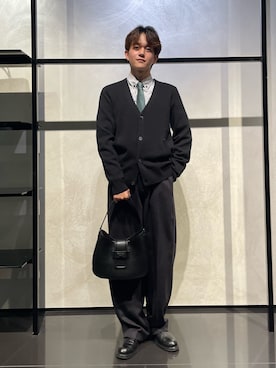 「アイテム（フォーマルスーツ/小物）」を使った、RENさん（メンズ・178cm・20代）の冬コーディネート