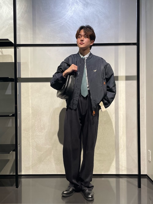 EMPORIO ARMANI ブルゾン アウター 「エンポリオ アルマーニ」ボンバー