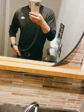 「northface（ノースフェイス）のアイテム」を使った、alex301sanさん（メンズ・174cm）の春コーディネート