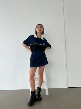 市川あん(EMODA)さん(レディース・153cm)の春コーディネート