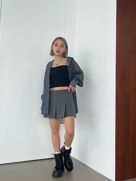 市川あん(EMODA)さん(レディース・153cm)の春コーディネート