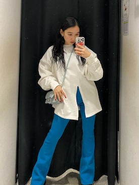 市川あん(EMODA)さん(レディース・153cm)の冬コーディネート