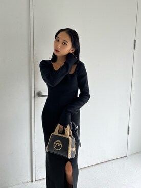 市川あん(EMODA)さん（レディース・153cm）の秋コーディネート