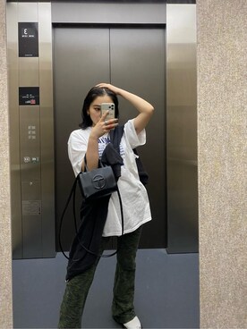 市川あん(EMODA)さん(レディース・153cm)の春コーディネート