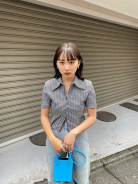 市川あん(EMODA)さん（レディース・153cm）の夏コーディネート