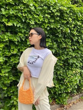 市川あん(EMODA)さん（レディース・153cm）の春コーディネート