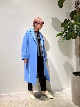 「ELENDEEK」｜「アイテム（その他アウター）」を使った、NORIKO NAKATSURUさん（レディース・162cm）の夏コーディネート