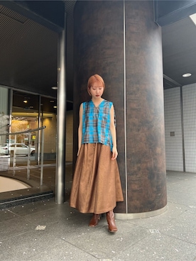 「セパレート」｜NORIKO NAKATSURUさん（レディース・162cm）の春コーディネート