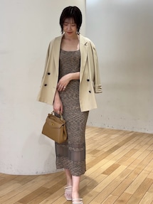 バイカラーボタンジャケット｜ラグナムーン（LAGUNAMOON）公式通販