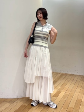 MASAKI KISEさん（レディース・168cm）の夏コーディネート