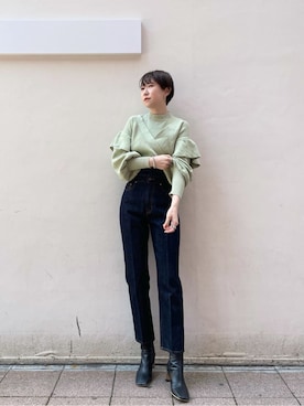 MASAKI KISEさん（レディース・168cm）の冬コーディネート