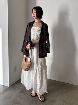 MASAKI KISEさん(レディース・168cm)の春コーディネート