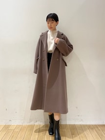 ラグナムーン　ウールコート　Sサイズ ラグナムーン ウールコート Sサイズ LAGUNAMOON ベンツデザインウール