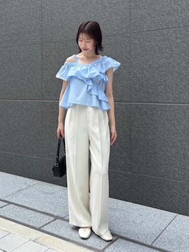 MASAKI KISEさん（レディース・168cm）の夏コーディネート